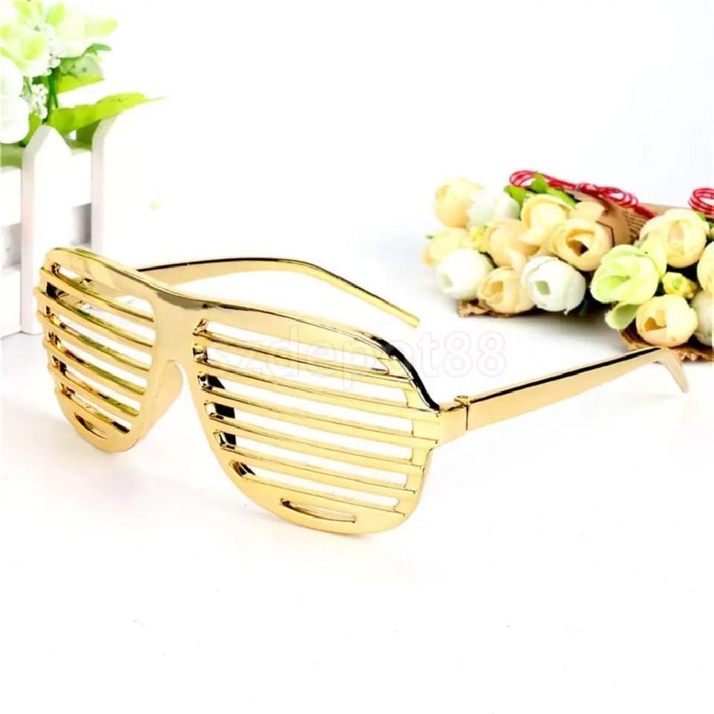 LENTES DE FIESTA GOLDEN STYLE